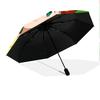 Misty  Pattern, Automatic Folding Umbrella, Portable and Foldable Design, 8 Ribs, a Christmas or Birthday Gift.