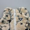 Pet Fuzzy Clothes for Dog Cat Puppy Coat Little Bear Pattern Sweatshirt Fashion Dog Warm Outfits for Small Medium Dog for Autumn