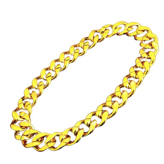 Colar masculino grande corrente hip hop resina exagerada geométrica gargantilha colar para coquetel