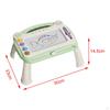 Magnetic Drawing Board Etch Table Sketch Pad for 23 Year Old Toddlers Gifts Blue Detachable Legs
