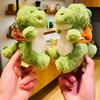 Carrot Plush Dinosaur Keychain Strawberry Dinosaur Plush Pendant  Bag Pendant