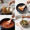 Wide Flat Shovel Head Kitchen Tools Solid Wood Cooking Shovel Cookware Utensil  Home Kitchen