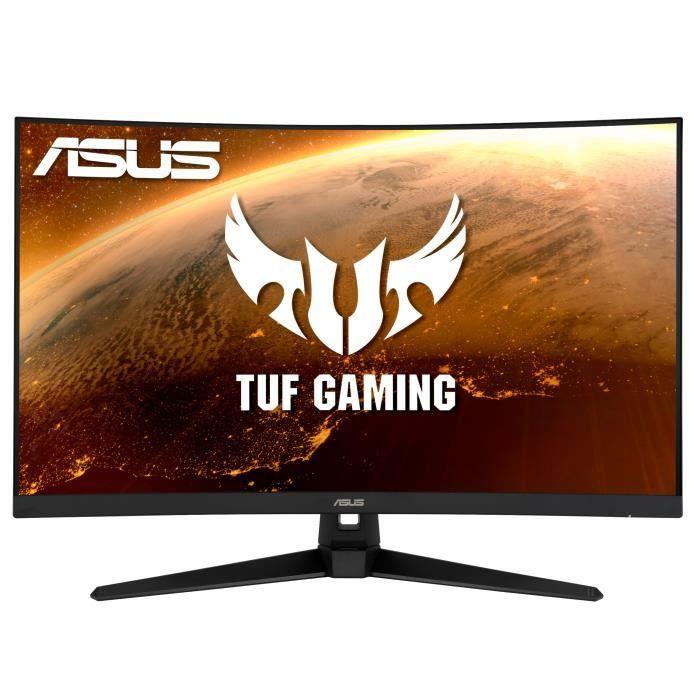 Ecran pc gamer - asus - tuf gaming vg328h1b monitor – 31.5 inch full hd (1920x1080) - incurvé - 165hz - 1ms
