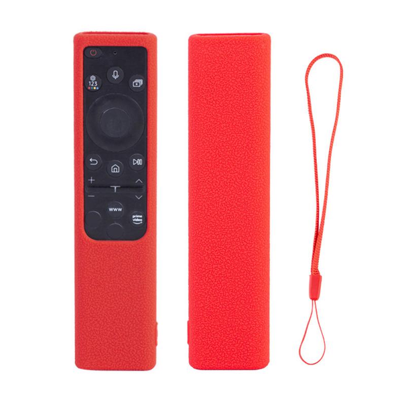 Weiche Fernbedienungshülle Silikon Leuchtender Fernbedienungsschutz Stoßfest für Samsung Solar-Fernbedienung BN59-01385 und 01358D