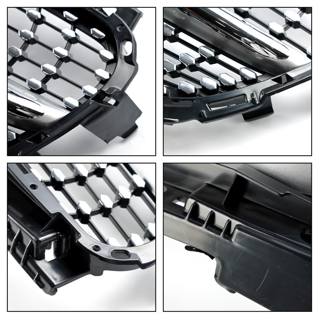 Diamant Frontstoßstangengitter Grill Passend für Mercedes E-Klasse W212 2013-2016 Facelift
