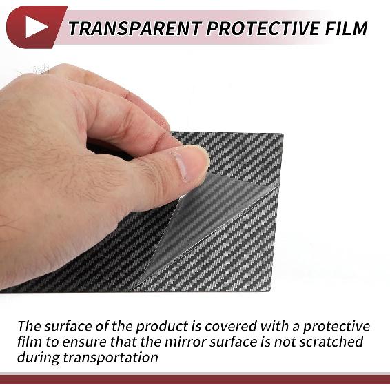 6 Pcs Door Pillar Window Trim for Nissan Maxima 2009-2015 Front Rear Left Right Anti Scratch Sticker Pillar Posts Cover Carbon Fiber Pattern Black