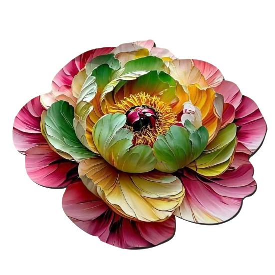 Padlószőnyeg 3D Virágos Mintával Csúszásmentes Pontozott Dombornyomott Hátoldal Ajtószőnyeg Gyorsan Száradó Nedvszívó Fürdőszobai Bejárati Szőnyeg