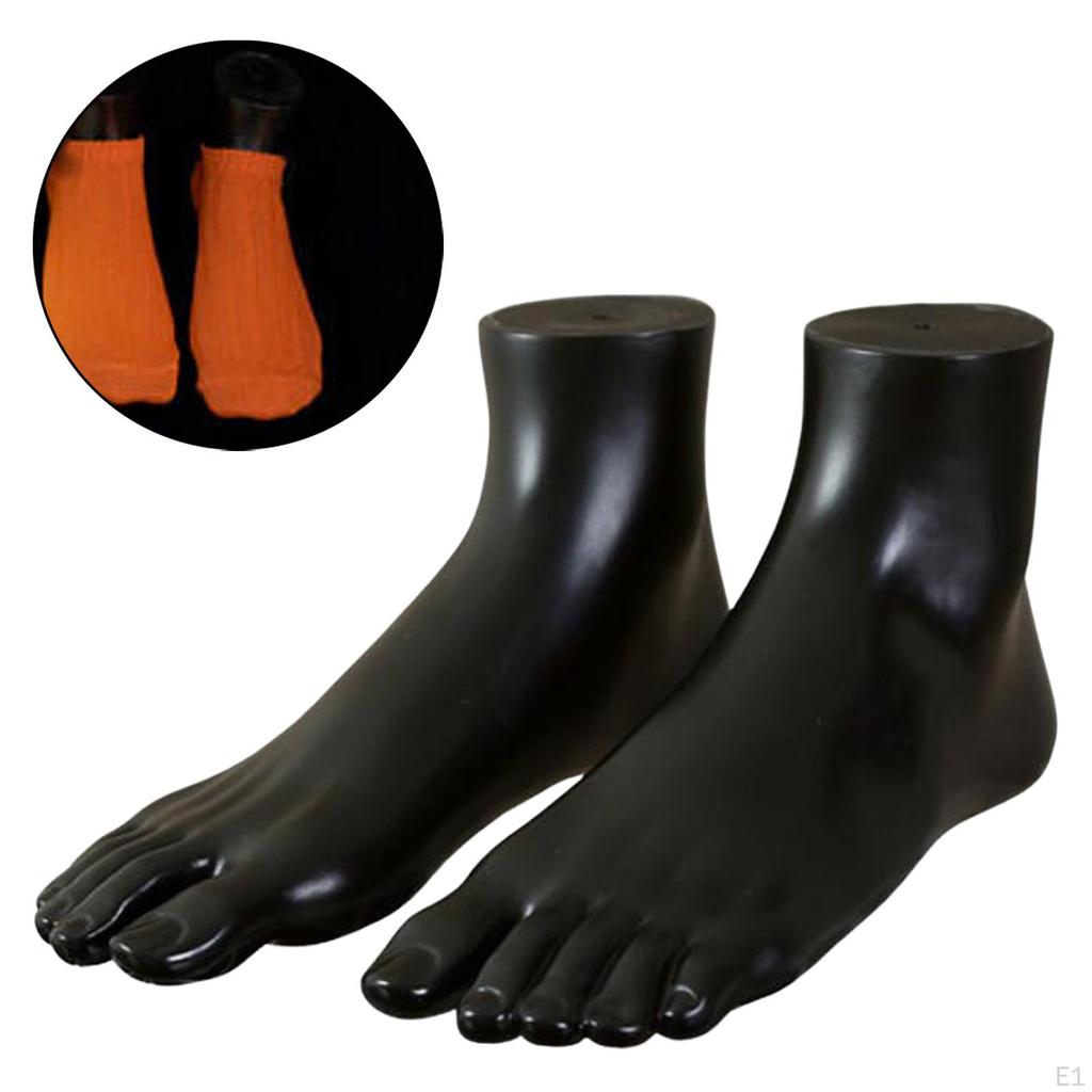 Feet Left and Right Manikin Female Foot Women Shoes Model for Short Stocking Chain Ankle Toe