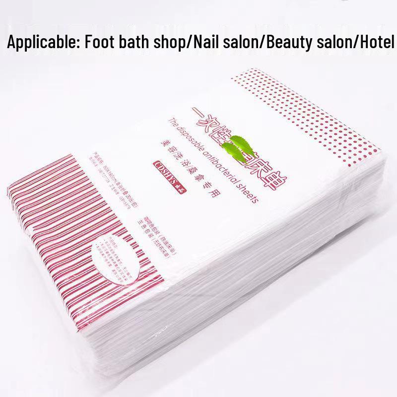 Disposable Waterproof Oil-Proof Nonwoven Bed Sheets with Hole for Massage Tables & Beauty Salons