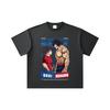 260 GSM Double Yarn 32 Count 100% Cotton Baki V2 Baki Ashura Print Unisex Heavy Cotton T Shirt