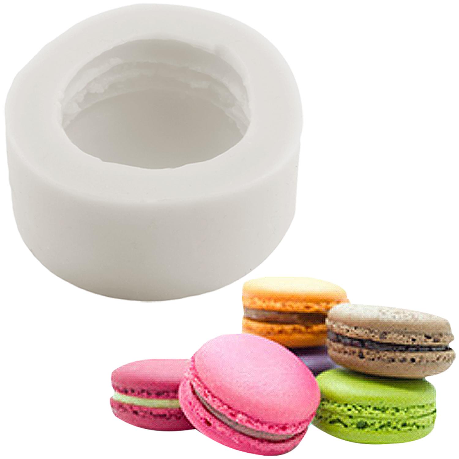 Stampo In Silicone 3D A Forma Di Macaron: Fai Da Te Per Torte, Cioccolato, Candele, Sapone E Muffin