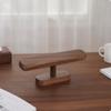 Black Walnut Jewelry Stand Solid Wood Necklace Hanger Elegant Organizer for