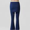 Women's Sexy Solid Colour Micro False Two Piece Lace Up Designer Casual Pants