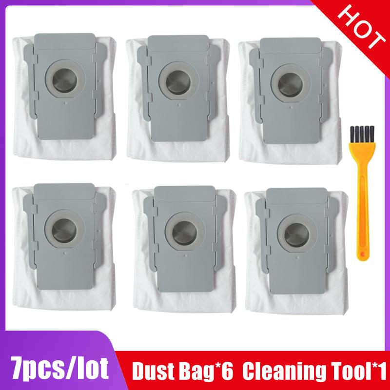 Multi-set Dirt Disposal Replacement Bags for iRobot Roomba i7 i7+ s9 E5 i7 plus E6 s9+ Clean Base vacuum cleaner parts dust bags