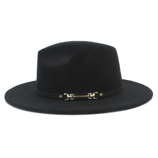 Fashion Men's Women's Wool Mafia Fedora 