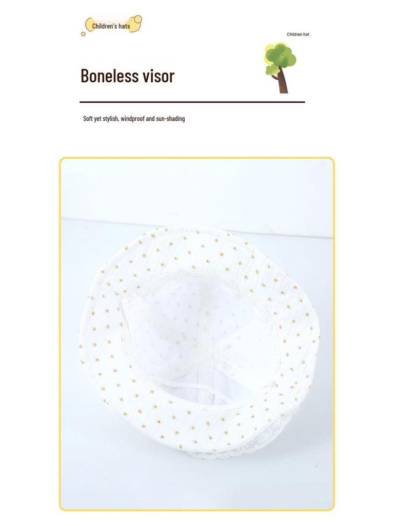 Adorable Baby Bucket Hat for Toddler Girls - Sun Protection for Spring & Autumn