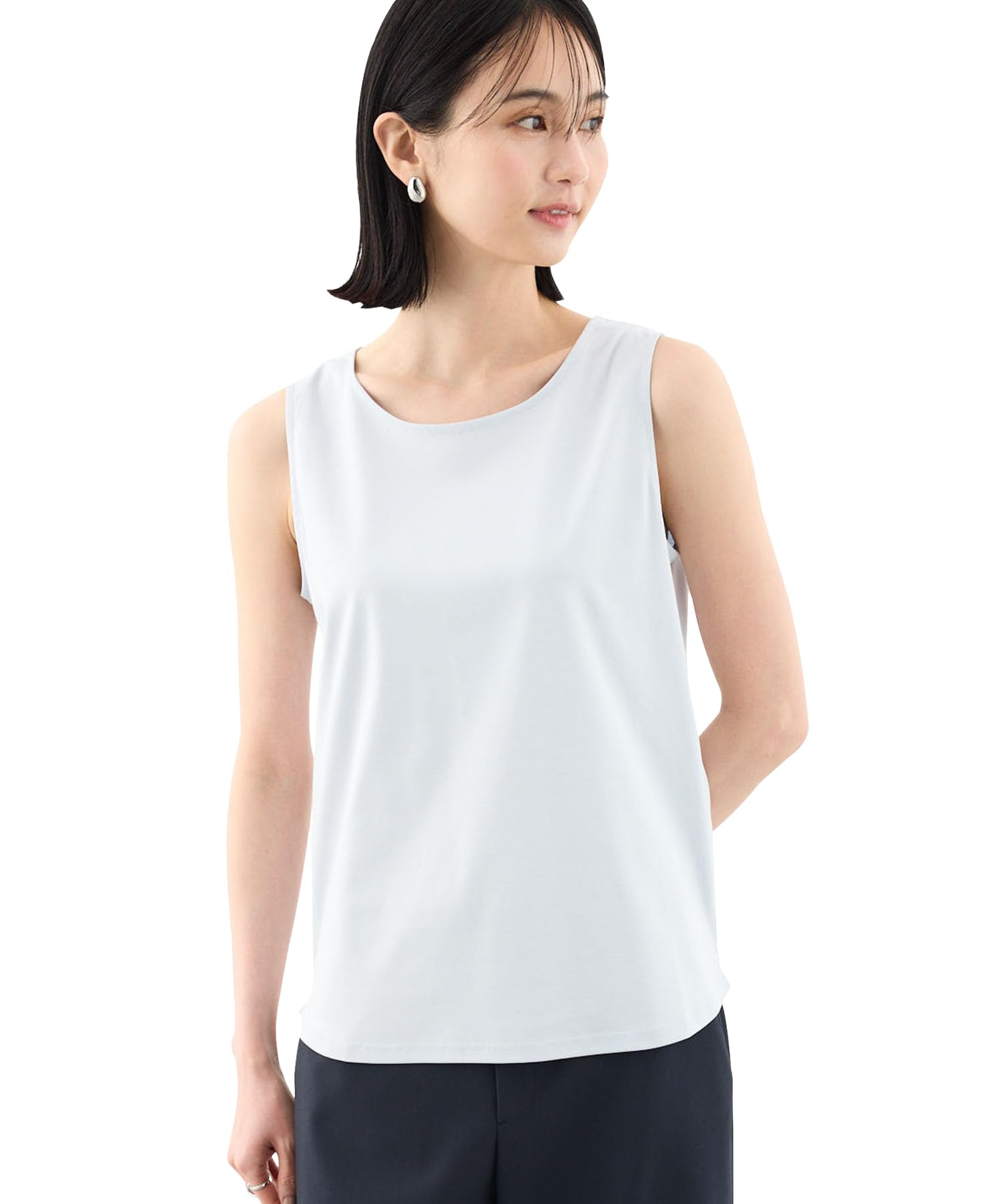 

AC by Alpha Cubic Smooth Tank Sax Women s Top, 351614,