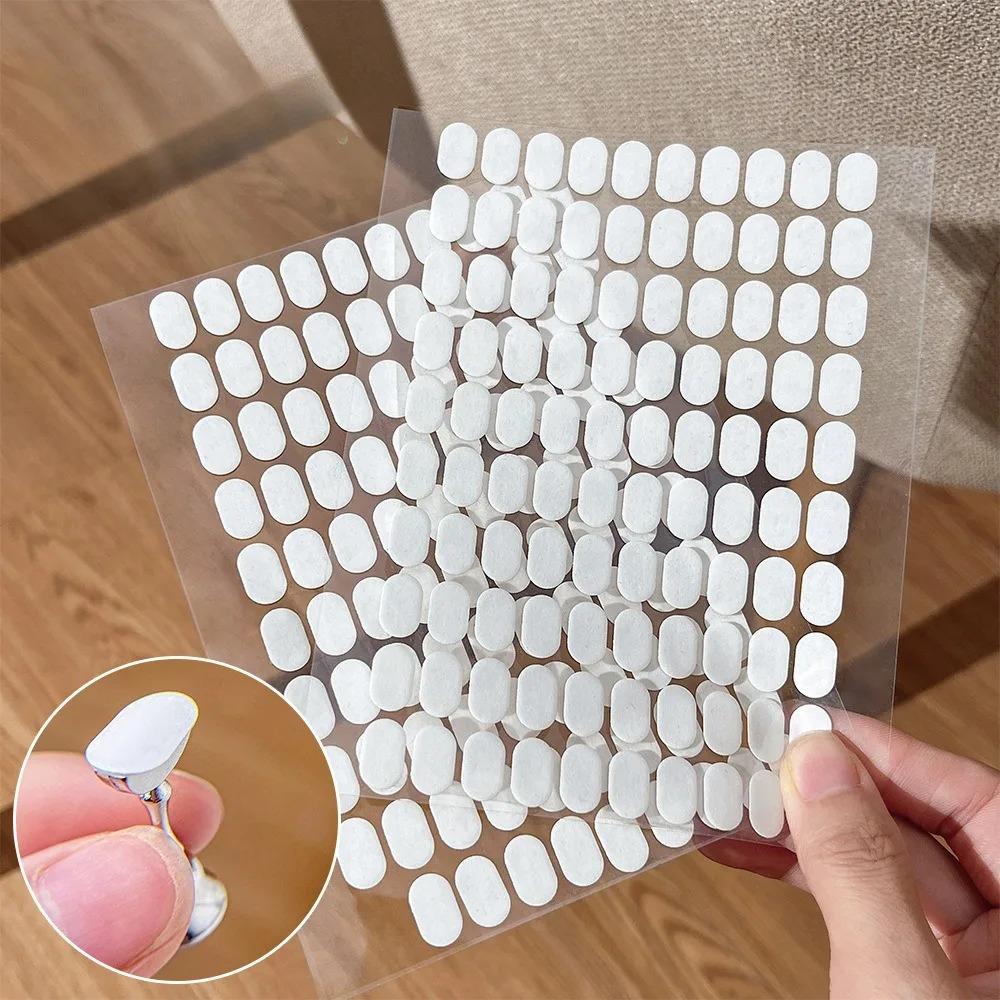 100-500Pcs Nail Double-side Adhesive Tape for False Nails Display Stand Tools Manicure Adhesive Strip Traceless Nail Display