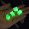 Luminous Tire Valve Cap Car Motorcycle Bike Wheel Hub Glowing Valve Cover