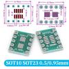 10Pcs Through-Hole Interface Patch Adapter Board Stable Soldering PCB Adapter Board  IC Testing