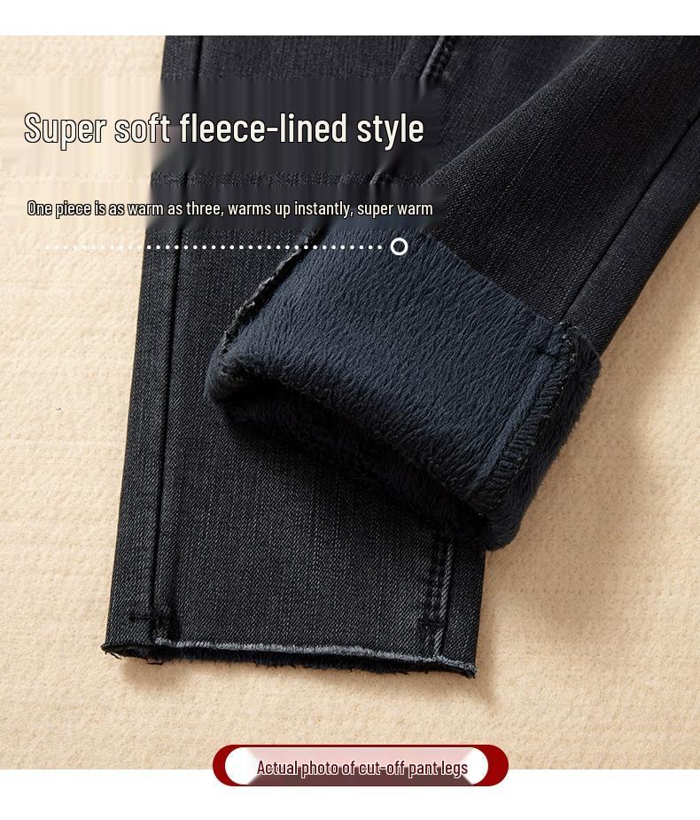 Women's Slim-Fit High-Waisted Grey Denim Jeans with Stretch, Spring/Autumn 2026 Collection, Body-Shaping Pencil Pants