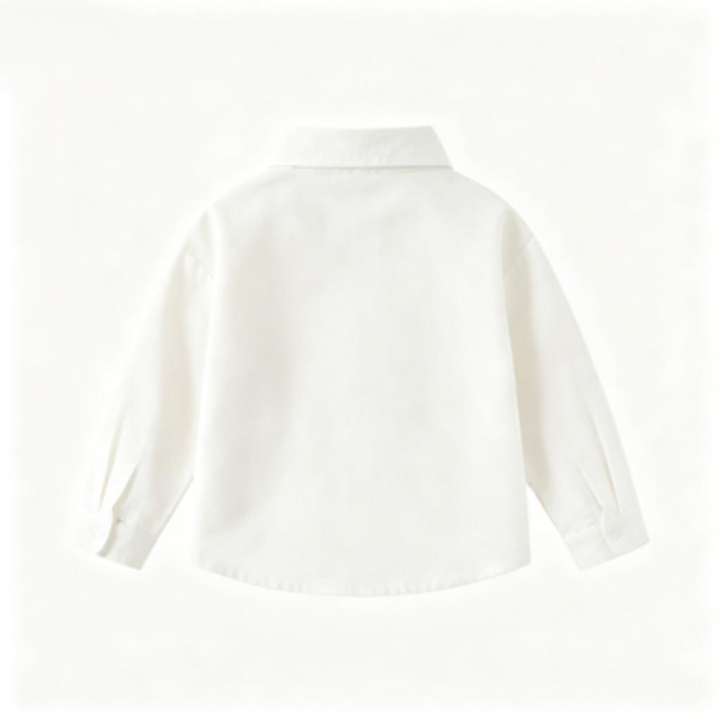 Boys Long Sleeve Color Korean Casual Shirt