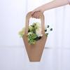 10 Stück Henkel Kraftpapier Blumenbeutel Blumenverpackung Geschenk Blumenverpackungsboxen für Zuhause Hochzeit Party Dekoration