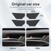 4PCS Top Suede Trim LHD RHD Sticker For Mazda 3 Axela BP CX30 CX-30 2019 2020 2025 2025 2025 2025 2025 Car Inner Door Bowl Panel