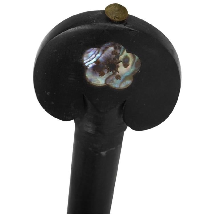 4Pcs Ebony Wood Cello Machine Heads Universals Cello Replacement Tuning Pegs Cello Strings Replacement Part Enduring