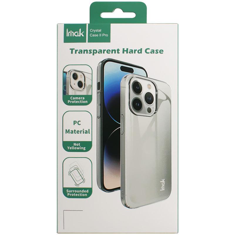 IMAK Crystal Case II Pro for Google Pixel Fold PC Crystal Phone Case Two-Piece Design Shell (Upper Cover+Lower Cover)