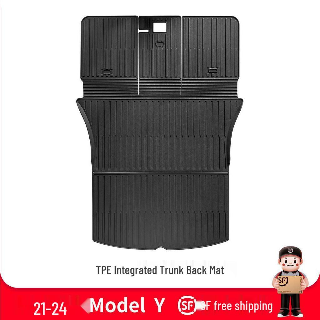 Tesla Model Y/YL/3 TPE Front & Rear Trunk Mats and Accessories