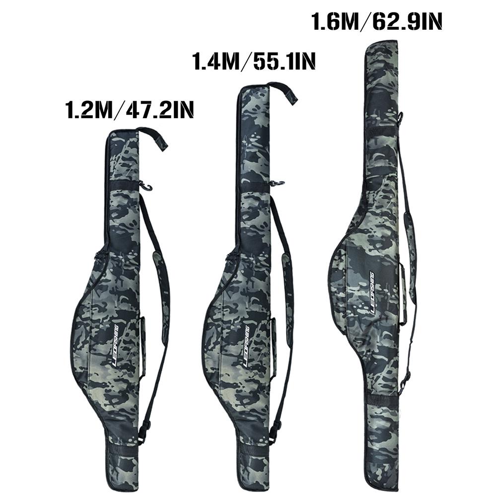Fishing Rod Shoulder Bags Large-capacity Outdoor Fishing Rod Bag Waterproof Adjustable Strap Wear- Fishing Accessories