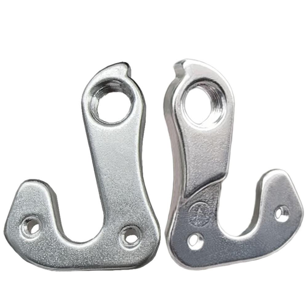 Umeraș pentru viteze spate din aliaj de aluminiu Cârlig de coadă pentru bicicletă Negru Argintiu