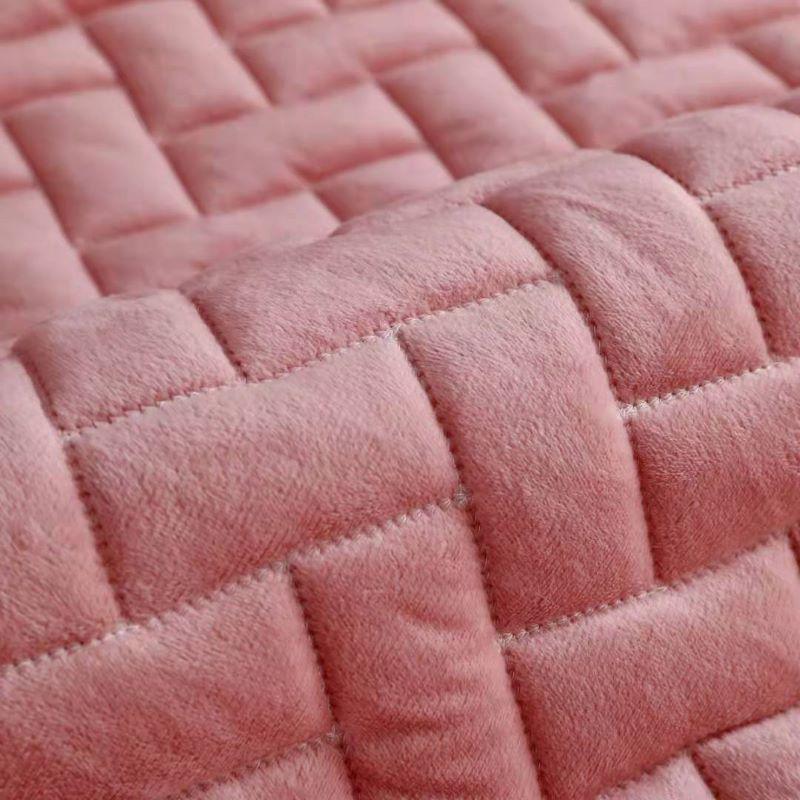 Европейский зимний теплый бархатный стеганый диван-полотенце — фото 4