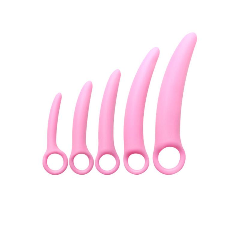 5PCS Dilator Kit  Vaginal Muscle Training Strengthen Rejuvenate Anal Plugs Sexs Toy Pleasure Butt Plug Adult Toys For Men Women
