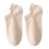 Female Spring and Summer Thin Sports Deodorant Sweat Absorbing Ear Cotton Socks