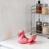 Drain Rack 3D Bird Shape Hanging Sponge Holder with Open Drainage System Upright Dry Kitchen Sponge Organizer