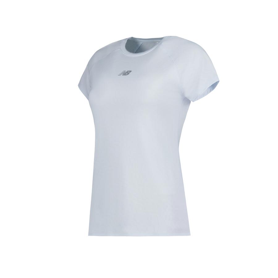 Женская футболка New Balance Regular Ледяно-голубая WT51223-IB L