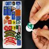 56Pcs/Set Eye-catching Compact Premium Wide Application Road Traffic Sign Kit Children Toy