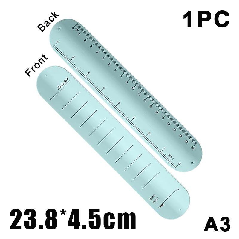 Silicone Wristband Wristband Notebook Reusable Erasable To-Do List Bracelet Curve Ruler Multi-Functional