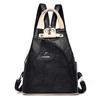 High Quality Patchwork Soft Leather Backpack Fashion School Bags For Girls Multifunctional Bags Ladies Backpacks Sac a Main