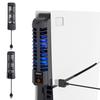 For Sony PS5 /PS5 Slim Console Cooling Fan 3 Levels Cooling Game Accessories Quiet Cooler Fan USB 2.0 Port Cooler Cooling Fan