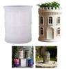 Silicone Planter Molds Castles Shape Crafting Mold for Making Decorative Plant Containers Resin Pieces and Small Holders
