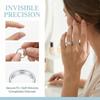 15/26Pcs Invisible Design Ring Size Adjusters Transparent Ring Tighteners  Flat Bands