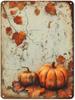 Herfst Blikbord Vintage Metaal Herfst Wanddecoratie voor Huis Keuken Portiek en Tuin Rustieke Herfst Oogst en Thanksgiving Decoratie