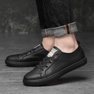 Scarpe Casual da Uomo in Vera Pelle Sneakers da Esterno Leggere da Uomo Scarpe da Skateboard di Alta Qualità Scarpe da Uomo 2024 Nuove Scarpe da Uomo con Lacci