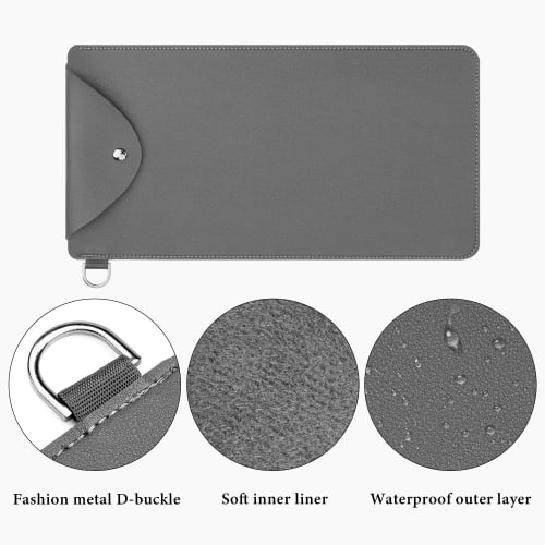 Geekria Ultra-Slim Keyboard Carrying Case Compatible with MelGeek O2, Flow Lite 84, Logitech MX Mechanical Mini, LOFREE Flow84, and IQUNIX MQ80, Synth