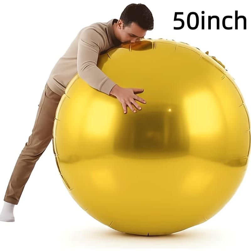 50 Inch Giant Foil Balloons Premium Quality Large Decor Balloons for Anniversary Wedding Christmas Halloween