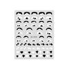 Nail Sticker Self Adhesive Waterproof Eye-catching Love Heart Print Fingernail Sticker DIY Nail Art Gadget Birthday Gift