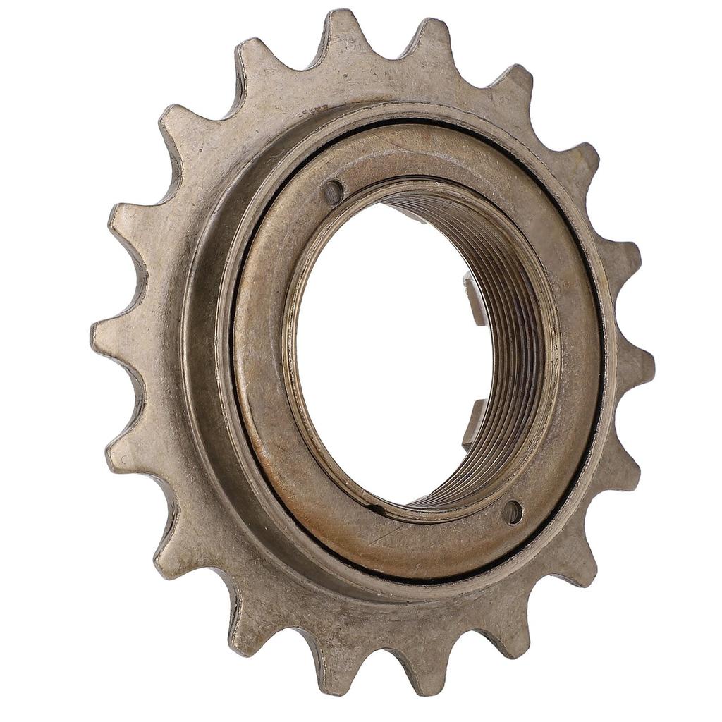Single Speed Bike Freewheel Carbon Steel Threaded Universal One Speed Bicycle Freewheel for Replacement